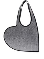 Coperni sac porté épaule à ornements strassés - Noir