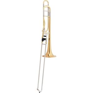 Jupiter JTB710 FRQ Ergonomic Plus trombone Bb/F (kwartventiel, goud)