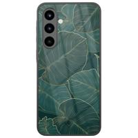 Samsung Galaxy A56 glazen hardcase - Monstera leaves
