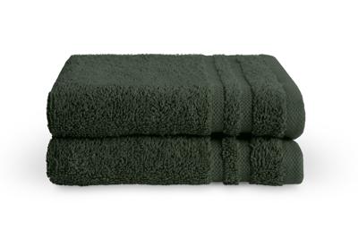 Byrklund Gastendoek Donker Groen 30x50 cm - 2 stuks