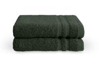 Byrklund Gastendoek Donker Groen 30x50 cm - 2 stuks
