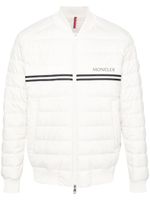 Moncler veste bomber Mounier matelassée - Blanc