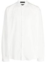 Nicolas Andreas Taralis chemise en coton à coupe oversize - Blanc - thumbnail