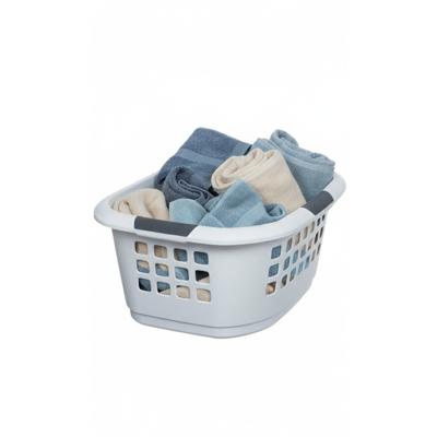 Wasmand extra groot - wit - kunststof - 51 liter - 67 x 47 x 27 cm