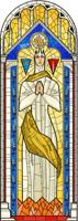 Dragon Age - Andraste Stain Glass Holiday Ornament Dragon Age - Andraste Stain Glass Holiday Ornament