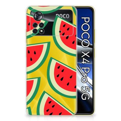 Xiaomi Poco X4 Pro 5G | Siliconen Case | Watermelons