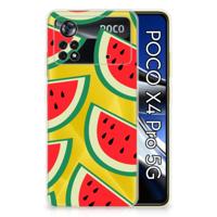 Xiaomi Poco X4 Pro 5G | Siliconen Case | Watermelons