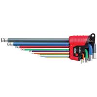 Wiha Zeskant Haakse schroevendraaierset 1.5 mm, 2 mm, 2.5 mm, 3 mm, 4 mm, 5 mm, 6 mm, 8 mm, 10 mm 9-delig Wiha Zeskant Haakse schroevendraaierset 1.5 mm, 2 mm, 2.5 mm, 3 mm, 4 mm, 5 mm, 6 mm, 8 mm, 10 mm 9-delig