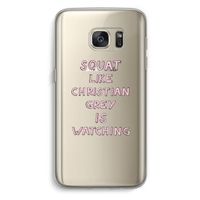 Christian Grey: Samsung Galaxy S7 Transparant Hoesje