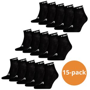 Head Quarter sokken 20-pack Zwart-43/46