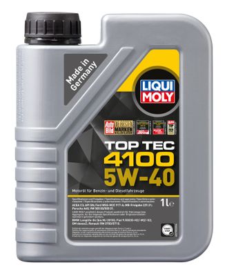 Motorolie Liqui Moly Top Tec 4100 5W40 C3 1L 9510