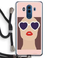 Red lips: Huawei Mate 10 Pro Transparant Hoesje met koord
