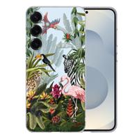 TPU Hoesje Samsung Galaxy S25 Plus - Jungle Backcover TPU Hoesje Samsung Galaxy S25 Plus - Jungle Backcover