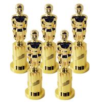 10 plastic beeldjes goud 10 plastic beeldjes goud