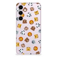 TPU bumper voor Samsung Galaxy S24 Plus Dieren Emojis