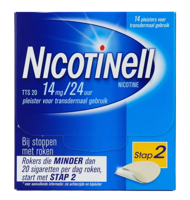 Nicotinell Pleisters 14 mg - voor stoppen met roken Nicotinell Pleisters 14 mg - voor stoppen met roken