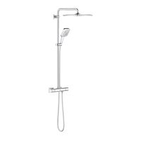 GROHE Rainshower Smartactive 310 douchesysteem 2 hoofd(en) Muur Chroom