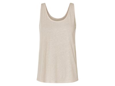 esmara Linnen dames top (Beige, S (36/38))