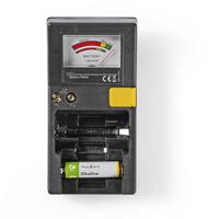 Nedis batterijtester | 9v aa-aaa-button cell c-d | zwart | 1 stuks - bate110 bate110