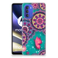 Motorola Moto G51 5G | Hoesje maken | Cirkels en Vlinders