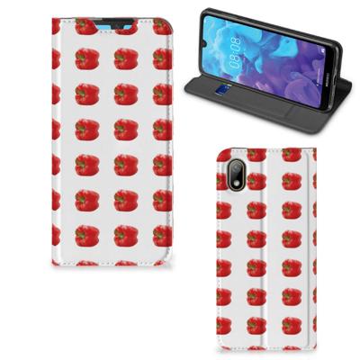 Huawei Y5 (2019) | Flip Style Cover | Paprika Red