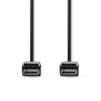 Nedis ccgb37010bk20 displayport 1.2-kabel displayport male - displayport male 2,0 m zwart