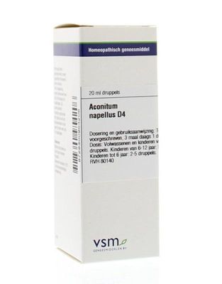 VSM Aconitum napellus D4 (20 ml)