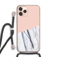 A touch of peach: iPhone 11 Pro Transparant Hoesje met koord