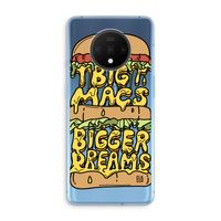 Big Macs Bigger Dreams: OnePlus 7T Transparant Hoesje