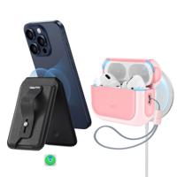 Orbit Hybrid Everyday-Carry Bundle for AirPods Pro (2023/2022/2019) Pink