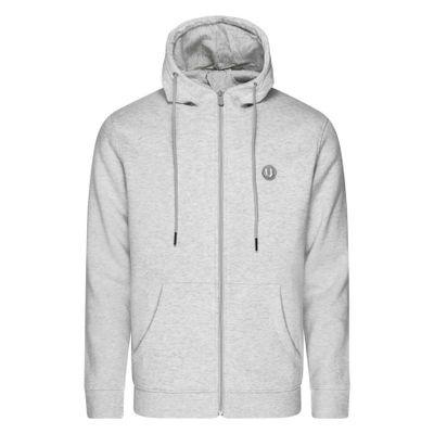 Unisport Everyday Organic Hoodie Full Zip - Grijs