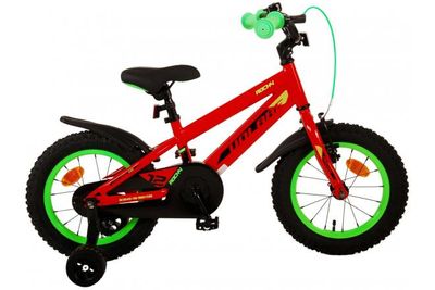 Volare rocky kinderfiets - jongens - 14 inch - rood