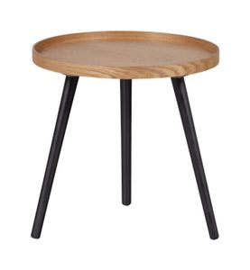 WOOOD Bijzettafel Mesa 45cm - Naturel - Rond