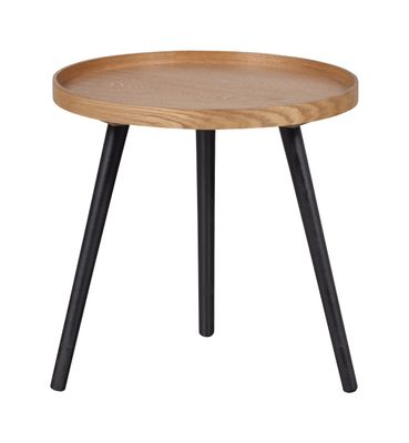 WOOOD Bijzettafel 'Mesa' 45cm, kleur Naturel