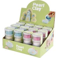 Pearl Clay ®, diverse kleuren, 12 set/ 1 doos