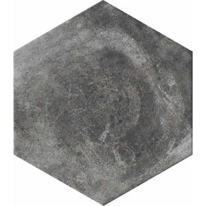 Cir Miami 1063331 VLtegel 6-kant 240X277 Pitch Black 10mm Mat R10