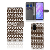 Samsung Galaxy S20 Plus Telefoon Hoesje Aztec Brown