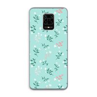 Small white flowers: Xiaomi Redmi Note 9 Pro Transparant Hoesje