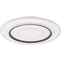 LED Plafondlamp 55W - Dimbaar en Kleur Aanpasbaar - Rond Mat Wit Metaal