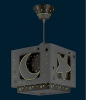 Dalber Kinderkamer hanglamp Moonlight grijs 63232E - thumbnail