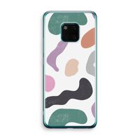 Memphis Shapes: Huawei Mate 20 Pro Transparant Hoesje