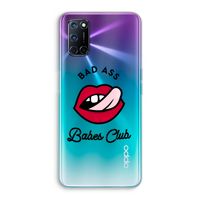Badass Babes Club: Oppo A92 Transparant Hoesje