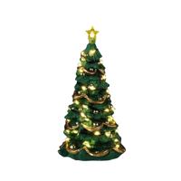 Kerstdorpminiatuur Joyful Christmas Tree Clear Light 12x7x20 cm - Lemax
