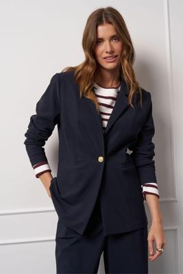 Studio Anneloes Arwen Bonded Blazer 13185 Blazers 6900 Dark Blue