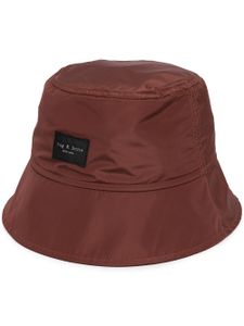 rag & bone bob Addison à patch logo - Marron