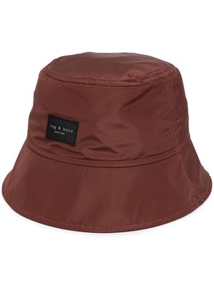 rag & bone bob Addison à patch logo - Marron