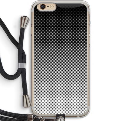 Musketon Halftone: iPhone 6 PLUS / 6S PLUS Transparant Hoesje met koord