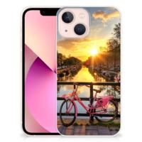 iPhone 13 mini | Silliconen Back Cover | Amsterdamse Grachten