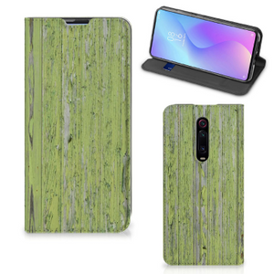 Xiaomi Mi 9T Pro Book Wallet Case Green Wood