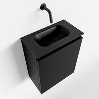 Toiletmeubel Mondiaz Ture | 40 cm | Meubelkleur Urban | Eden wastafel Urban Midden | Zonder kraangat
